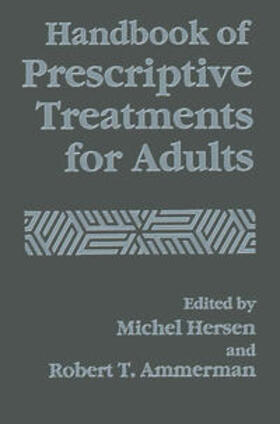 Ammerman / Hersen | Handbook of Prescriptive Treatments for Adults | E-Book | sack.de