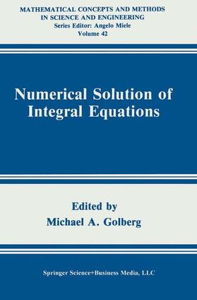 Golberg |  Numerical Solution of Integral Equations | Buch |  Sack Fachmedien