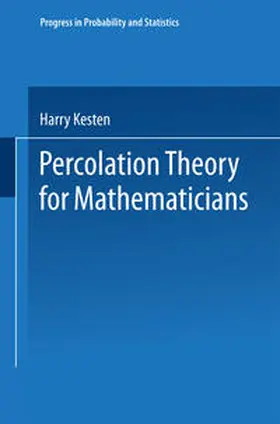 Kesten |  Percolation Theory for Mathematicians | eBook | Sack Fachmedien