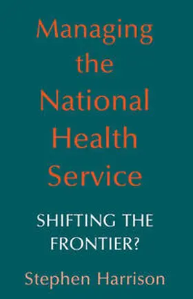 Harrison |  Managing the National Health Service | eBook | Sack Fachmedien