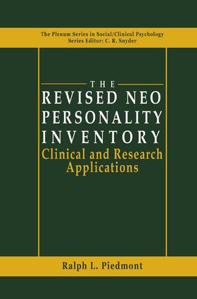 Piedmont |  The Revised NEO Personality Inventory | Buch |  Sack Fachmedien