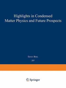 Esaki |  Highlights in Condensed Matter Physics and Future Prospects | Buch |  Sack Fachmedien