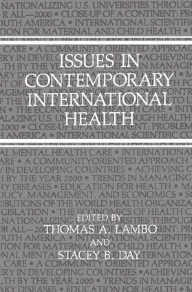 Lambo / Day |  Issues in Contemporary International Health | Buch |  Sack Fachmedien