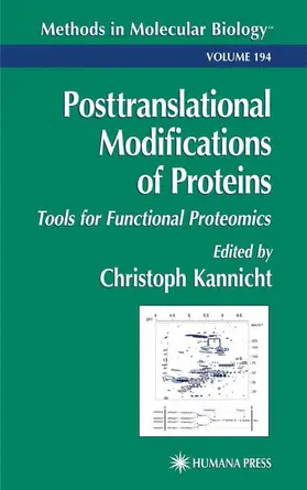 Kannicht |  Posttranslational Modification of Proteins | Buch |  Sack Fachmedien