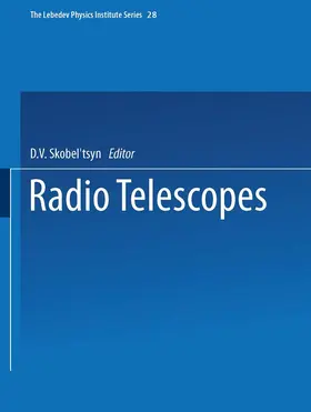 Skobel tsyn |  Radio Telescopes | Buch |  Sack Fachmedien