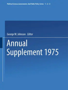 Johnson |  1975 Annual Supplement | Buch |  Sack Fachmedien