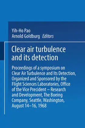 Pao |  Clear Air Turbulence and Its Detection | Buch |  Sack Fachmedien