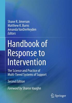 Jimerson / VanDerHeyden / Burns |  Handbook of Response to Intervention | Buch |  Sack Fachmedien