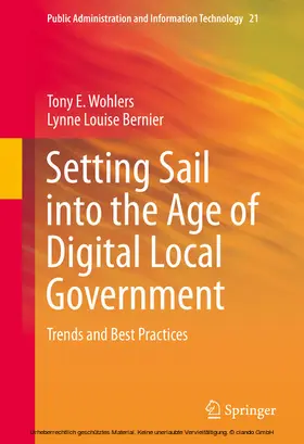 Wohlers / Bernier |  Setting Sail into the Age of Digital Local Government | eBook | Sack Fachmedien