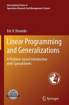Denardo |  Linear Programming and Generalizations | Buch |  Sack Fachmedien