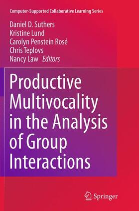 Suthers / Lund / Law |  Productive Multivocality in the Analysis of Group Interactions | Buch |  Sack Fachmedien