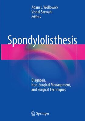 Sarwahi / Wollowick |  Spondylolisthesis | Buch |  Sack Fachmedien