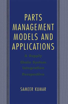 Kumar |  Parts Management Models and Applications | Buch |  Sack Fachmedien