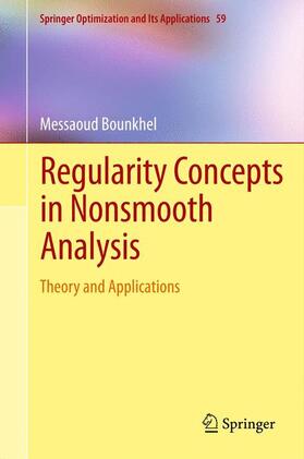 Bounkhel |  Regularity Concepts in Nonsmooth Analysis | Buch |  Sack Fachmedien