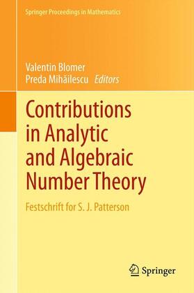 Mihailescu / Blomer / Mihailescu |  Contributions in Analytic and Algebraic Number Theory | Buch |  Sack Fachmedien