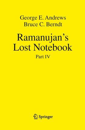 Berndt / Andrews |  Ramanujan's Lost Notebook | Buch |  Sack Fachmedien