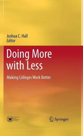 Hall |  Doing More with Less | Buch |  Sack Fachmedien