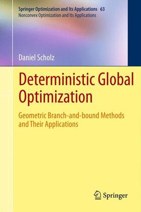Scholz |  Deterministic Global Optimization | Buch |  Sack Fachmedien
