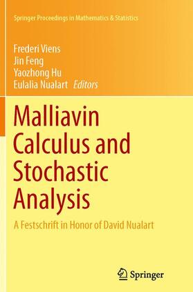 Viens / Nualart / Feng |  Malliavin Calculus and Stochastic Analysis | Buch |  Sack Fachmedien