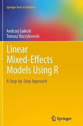 Burzykowski / Galecki / Galecki |  Linear Mixed-Effects Models Using R | Buch |  Sack Fachmedien