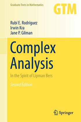 Rodríguez / Gilman / Kra |  Complex Analysis | Buch |  Sack Fachmedien