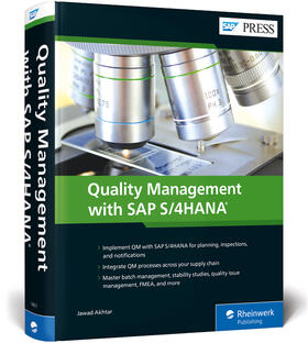 Akhtar |  Quality Management with SAP S/4HANA | Buch |  Sack Fachmedien