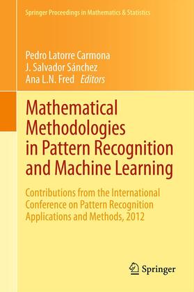 Latorre Carmona / Fred / Sánchez |  Mathematical Methodologies in Pattern Recognition and Machine Learning | Buch |  Sack Fachmedien