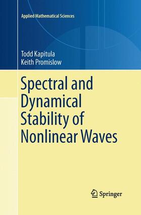 Promislow / Kapitula |  Spectral and Dynamical Stability of Nonlinear Waves | Buch |  Sack Fachmedien