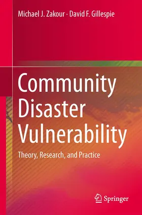 Gillespie / Zakour |  Community Disaster Vulnerability | Buch |  Sack Fachmedien