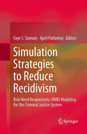 Pattavina / Taxman |  Simulation Strategies to Reduce Recidivism | Buch |  Sack Fachmedien