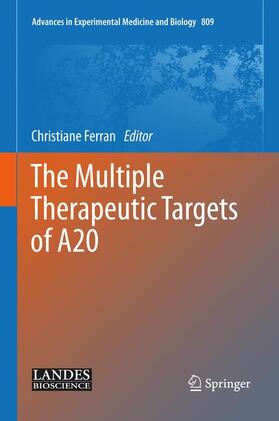 Ferran |  The Multiple Therapeutic Targets of A20 | Buch |  Sack Fachmedien