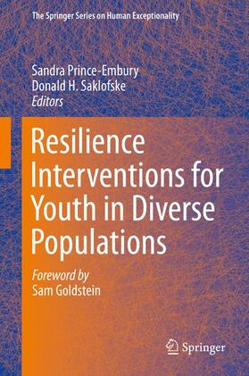 Saklofske / Prince-Embury |  Resilience Interventions for Youth in Diverse Populations | Buch |  Sack Fachmedien