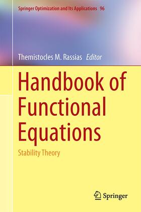 Rassias |  Handbook of Functional Equations | Buch |  Sack Fachmedien