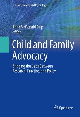 McDonald Culp |  Child and Family Advocacy | Buch |  Sack Fachmedien