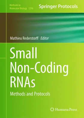 Rederstorff |  Small Non-Coding RNAs | Buch |  Sack Fachmedien