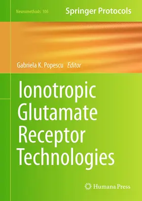 Popescu |  Ionotropic Glutamate Receptor Technologies | Buch |  Sack Fachmedien