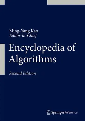 Kao |  Encyclopedia of Algorithms | Buch |  Sack Fachmedien