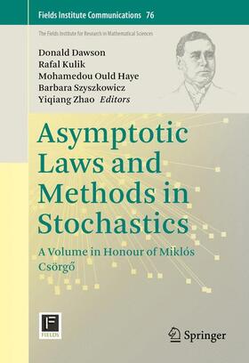 Dawson / Kulik / Zhao |  Asymptotic Laws and Methods in Stochastics | Buch |  Sack Fachmedien