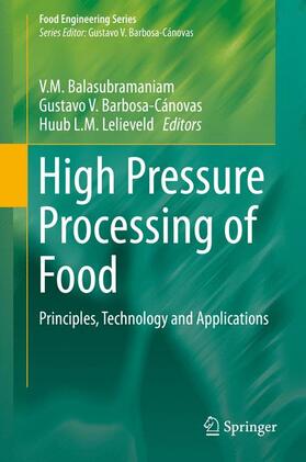 Balasubramaniam / Lelieveld / Barbosa-Cánovas |  High Pressure Processing of Food | Buch |  Sack Fachmedien