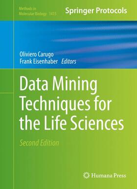 Eisenhaber / Carugo |  Data Mining Techniques for the Life Sciences | Buch |  Sack Fachmedien