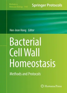 Hong |  Bacterial Cell Wall Homeostasis | Buch |  Sack Fachmedien