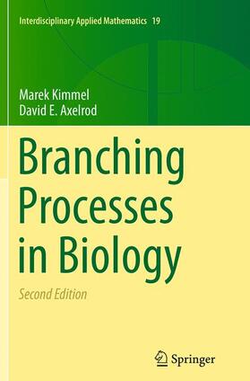 Axelrod / Kimmel |  Branching Processes in Biology | Buch |  Sack Fachmedien