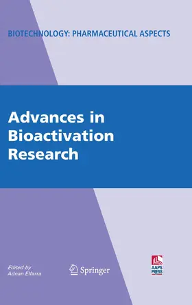 Elfarra |  Advances in Bioactivation Research | Buch |  Sack Fachmedien