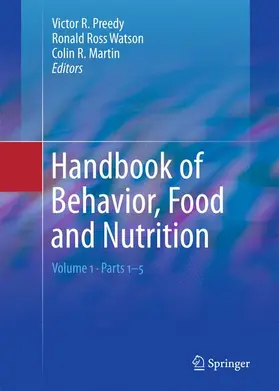 Preedy / Martin / Watson |  Handbook of Behavior, Food and Nutrition | Buch |  Sack Fachmedien