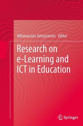 Jimoyiannis |  Research on e-Learning and ICT in Education | Buch |  Sack Fachmedien