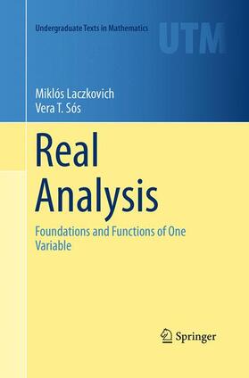 Sós / Laczkovich |  Real Analysis | Buch |  Sack Fachmedien