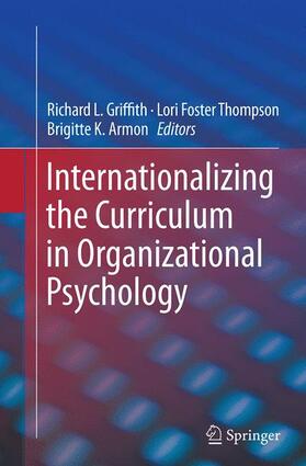 Griffith / Armon / Thompson |  Internationalizing the Curriculum in Organizational Psychology | Buch |  Sack Fachmedien