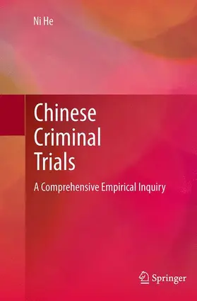 He |  Chinese Criminal Trials | Buch |  Sack Fachmedien