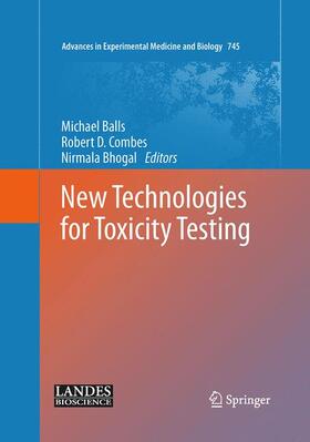 Balls / Bhogal / Combes |  New Technologies for Toxicity Testing | Buch |  Sack Fachmedien