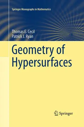 Ryan / Cecil |  Geometry of Hypersurfaces | Buch |  Sack Fachmedien